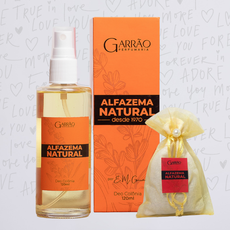 Garrão Perfumaria Rio de Janeiro Sachê e Alfazema Original Deo Colônia 120ml Dia dos Namorados