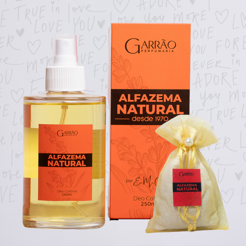 Garrão Perfumaria Rio de Janeiro Sachê e Alfazema Original Deo Colônia 250ml Dia dos Namorados